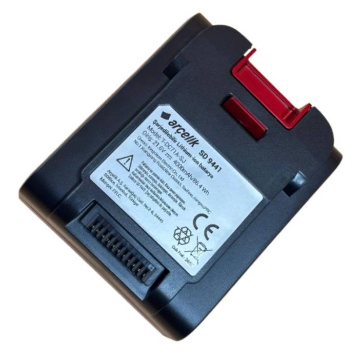 Arçelik SD-9441 Şarjlı Dik Süpürge Pili Bataryası 9178075846